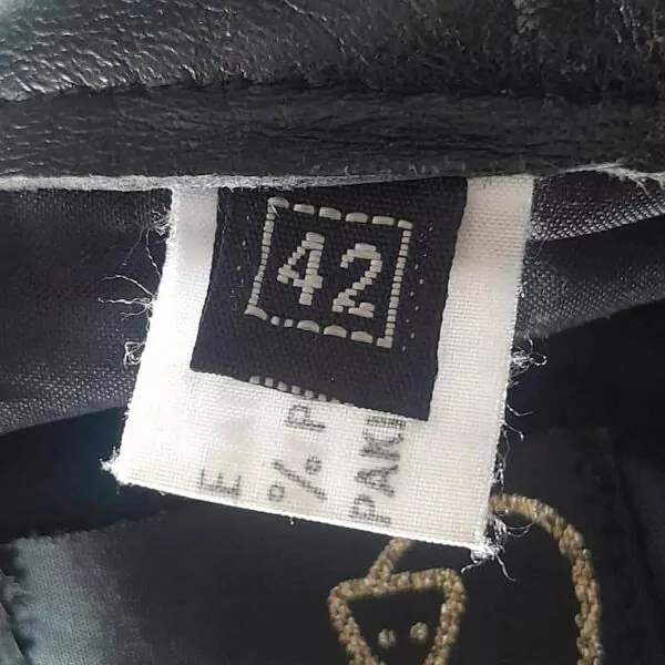 Short en cuir Pole Nord Vintage – Image 2