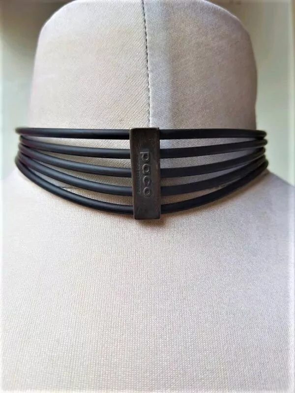 Collier Ras Du Cou Vintage Paco Rabanne – Image 3